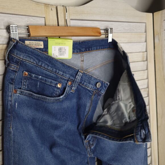 New Levi's Premium 511 36x30 Slim Fit Flex Jeans Stretch 36 Mens Performance - Picture 9 of 9